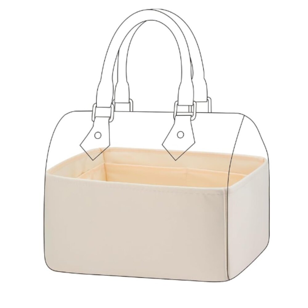 New Silk/Satin Bag Organizer/Insert for Louis Vuitton Speedy 35